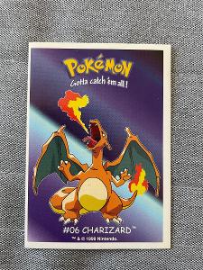 Pokemon Dunkin Boomer 6 Charizard 1999