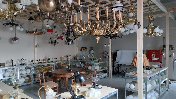 Prodej byznysu –⁠ renovace starožitných svítidel. Možnost odpočtu DPH