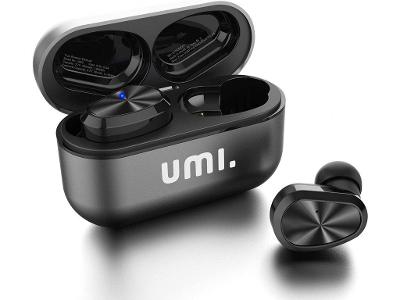 Kovová Umi sluchátka W5s True Wireless Earbud Bluetooth 5.2 In-Ear Hea
