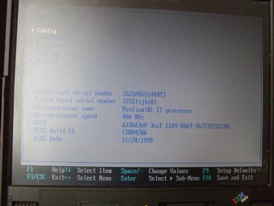 Historický ntb IBM390X-2626