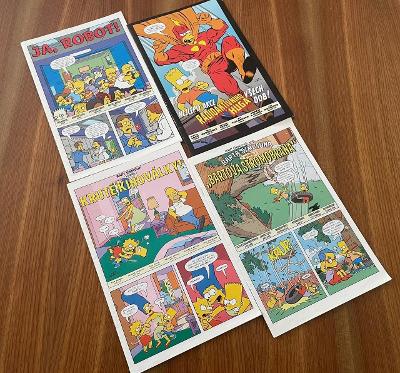 Simpsons - 4x komiks, Bart Simpson