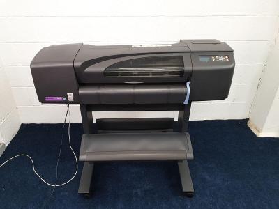 tiskárna PLOTR designjet HP 800ps, 4 barvy 24" na výkr A1 na role 61cm