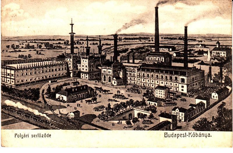 Maďarsko - BUDAPEŠŤ - Köbánya - r. 1908 - Pohlednice