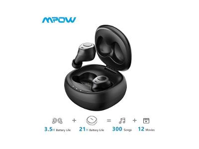 Sluchátka Mpow T3 Bluetooth 5.0 HD Stereo 24H Playtime
