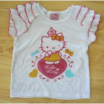 Hello Kitty tričko vel.116 bílé