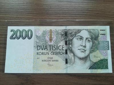 Bankovka Česko - 2000 kč - 2007 serie D - RADAR