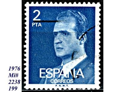 Španělsko 1976, král Juan Carlos I.