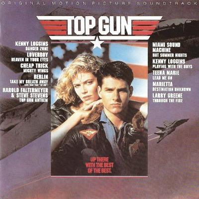 TOP GUN ORIGINAL SOUNDTRACK CD ALBUM 1988.