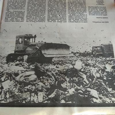 Vlasta buldozer LIAZ 1989