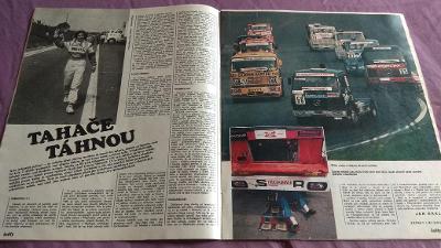 Květy 1988 truck racing MAN Ford Orion buldozer Fiat Lada VAZ 2107