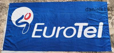 Reklamní poutač EuroTel, textilní