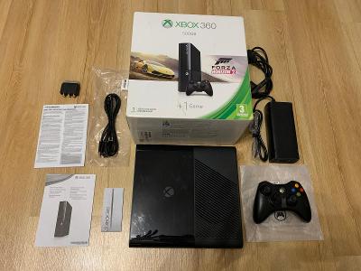 Xbox 360 E Stingray 320Gb - Pro sběratele - Komplet balení