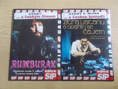 DVD komedie Rumburak Lábus Kostka  originál film sada konvolut 2 kusy