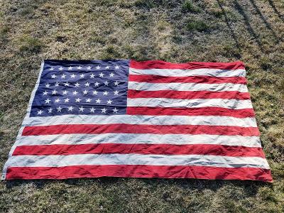 Originální vlajka USA 46 hvězd - 236x136cm