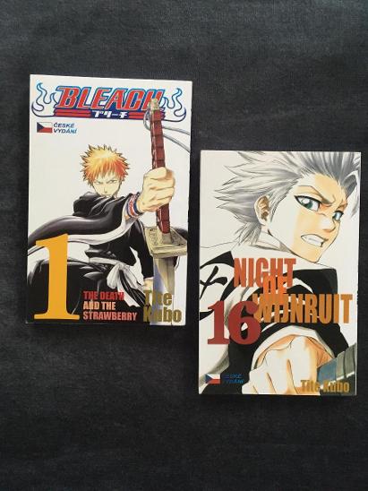 Bleach 1 + 16 manga - Knihy a časopisy