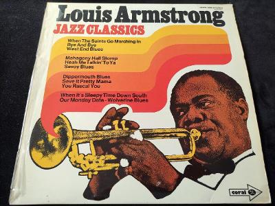 Louis Armstrong - Jazz Classics (Switzerland, vzácný kousek, rarita!)