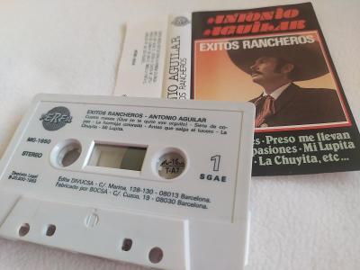 Audio Kazeta AGUILAR Antonio Exitos...1991 Perfil Barcelona
