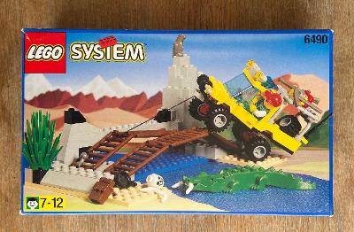 Lego 6490 City, Terenní vůz s původní krabicí z 90 let