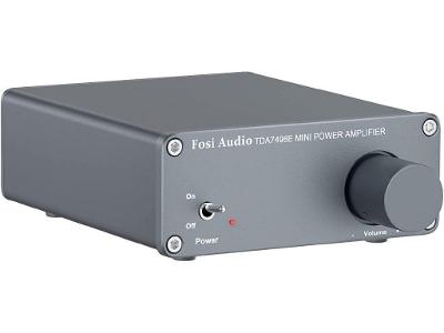 Fosi Audio TDA7498E 2kanálový 160W x2 stereofonní zesilovač zvuku Mini