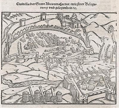 CIVITELLA DEL TRONTO, Münster, dřevořez, 1592