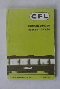 Jízdní řád zima CFL 1987/88, Lucembursko