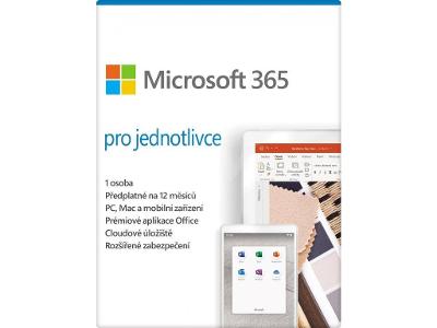 Microsoft (Office) 365 pro jednotlivce - předplatné na 1 rok