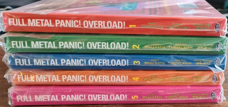 Full Metal Panic! Overload! kompletní manga (EN)