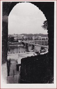 Přerov (Prerau) * most, řeka, pohled na část města * M292