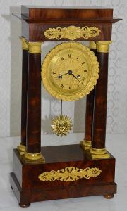 Starožitné sloupové hodiny France r 1840 