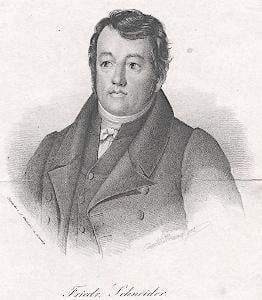 Friedr. Schneider, litografie, (1830)