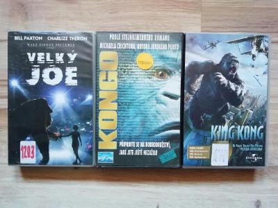VHS - VELKÝ JOE, KONGO, KING KONG