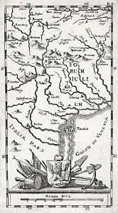 Baeck Ellias, Veneto, mědiryt, (1710)