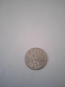 Mince 50 haléřů 1951