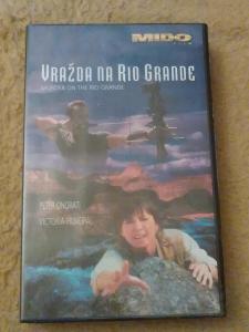 Vražda na Rio Grande,originální VHS kazeta.