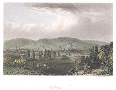 Verviers, Payne, kolor. oceloryt(1850)