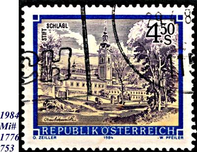 Rakousko 1984, premonstránské opatství Schlagl