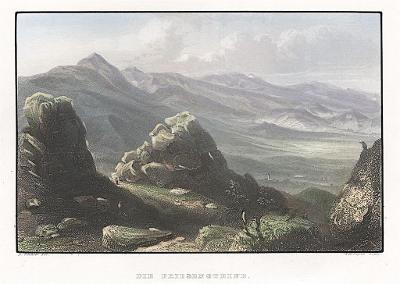 Skalniky - Friesensteine, kolor. oceloryt, 1841