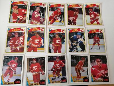 Retro karty NHL-Tým Calgary Flames
