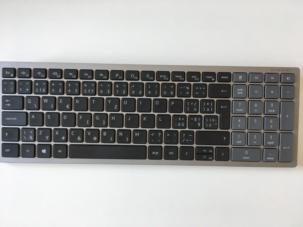 DELL bezdrátový set myši a klávesnice - Príslušenstvo k PC