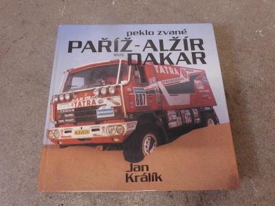 Zajímavá kniha - závod PAŘÍŽ-ALŽÍR-DAKAR - Tatra-Liaz 