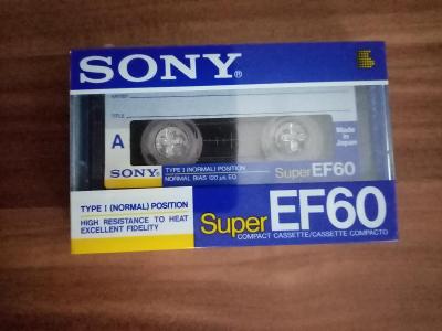 Audiokazeta SONY Super EF 60