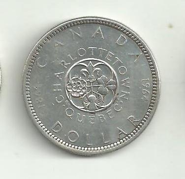 1 Dollar  Kanada 1964 Stříbro