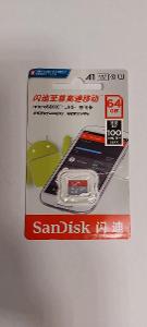 Paměťová karta MicroSDXC SanDisk 64 GB