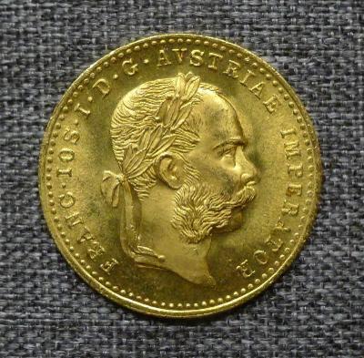 Zlatý dukát František Josef I. 1915 novoražba