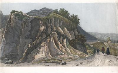 Jižní Amerika , akvatinta, 1830