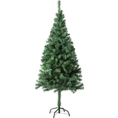 tectake 402817 umělý vánoční stromek - 150 cm,310 konečky zelené