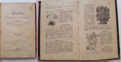 Bylinářství kořenářství čili herbář 1898 Fulín sběr pěstování úprava