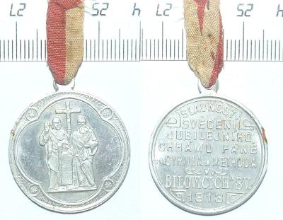 Medaile - Bílovice nad Svitavou