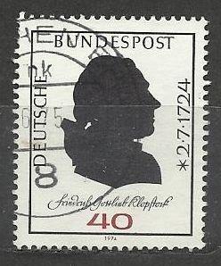 Německo razítkované, rok 1974, Mi. 809