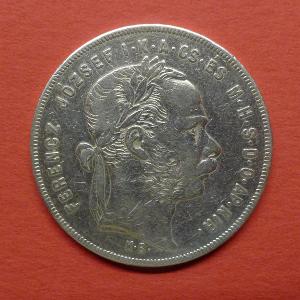 Stříbrný zlatník František Josef I. 1870 KB
